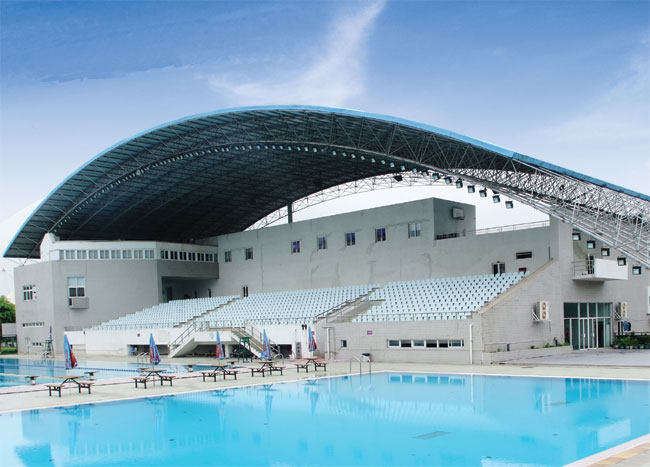 滁州游泳馆网架