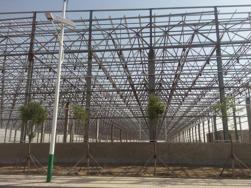 滁州汽车工业厂房网架